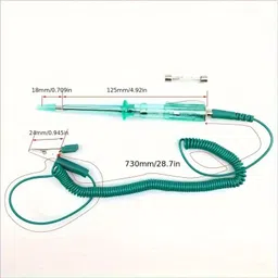 as tool center High Quality 1PC DC 6V-24V Car Circuit Tester For automobile, motorcycle Digital Voltage Tester-picture-27