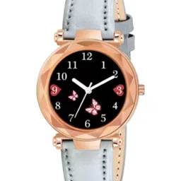 Miss Perfect Women Printed Dial & Leather Textured Straps Analogue Watch LJ424-picture-25