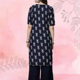 Ethnic basket Women Pack Of 2 Multicoloured Crepe Kurtas image 3