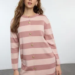 Trendyol Striped Top & Trousers Co-Ords image 5