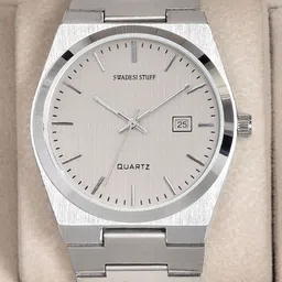 SWADESI STUFF Men Dial & Straps Analogue Watch SDS 151 WHITE 77-picture-18