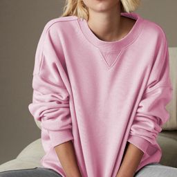 Stylecast X Kotty Women Round Neck Longline Sweatshirt-image-43