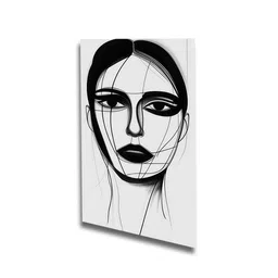 nestroots Portrait Set of 4 Canvas Wall Painting Stretch Canvas Frame image 4