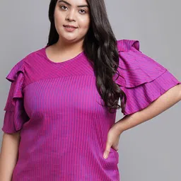 IKRASS Striped Top-picture-26