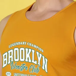 WOOSTRO Men Pack Of 2 Typography Printed Scoop Neck Cotton Slim Fit T-shirts image 4