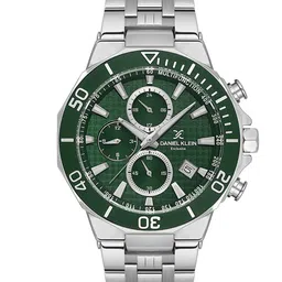 Daniel Klein Men Dial & Bracelet Style Straps Analogue Watch DK.1.13840-3 image 1