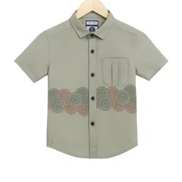 YK Boys Classic Printed Casual Shirt-picture-22