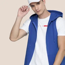 Moda Rapido Hooded Cotton Front-Open Sweatshirt image 5