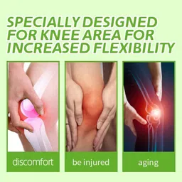 evicure Fast Action KNEE Patch for Instant Joint Pain & Knee Pain -(10 Patches) Plaster & Patch image 2