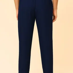 NU CLOTHS Men Slim-Fit Mid-Rise Trackpants image 5