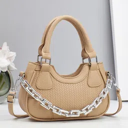 KPOP Textured PU Handheld Bag image 1