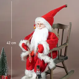 little surprise box llp Little Surprise Box 20 inches Rocking Chair Santa Christmas Home and Table Dcor image 5