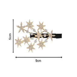 Axpro Women Barrettes Five Pointed Star Pin Alligator Hair Clip image 3