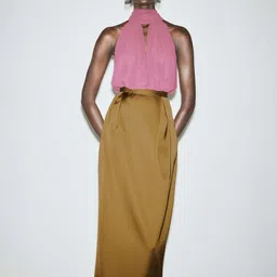 H&M Satin Tulip Skirt-picture-20