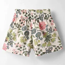 CrayonFlakes Girls Printed Top with Shorts image 2