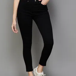 Xpose Women Comfort Slim Fit High-Rise Stretchable Jeans-image-40