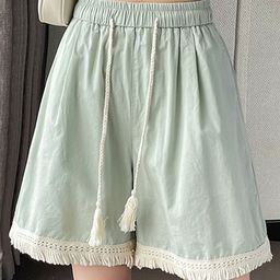 LULU & SKY Women Loose Fit High-Rise Shorts-picture-9