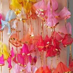 Myntra Elegant Homes Multi Coloured 10 Pieces Hanging Garlands-picture-6