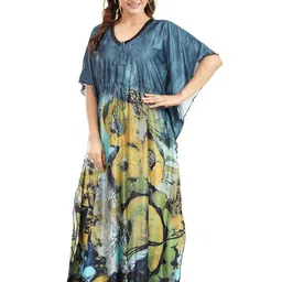 Gutthi Women Blue Nightdress image 4