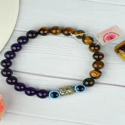 Vanira Unisex Artificial Beaded Elasticated Bracelet image 5