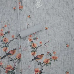 Soch Printed Linen Unstitched Dress Material image 5