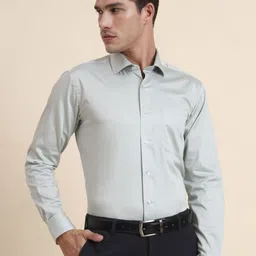 METAL Slim Fit Cotton Formal Shirt-picture-24