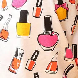 YK Girls Printed Night suit image 2