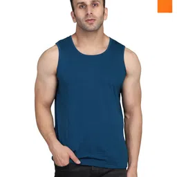 WOOSTRO Men Pack Of 2 Solid Round Neck Cotton Slim Fit T-shirts-image-59