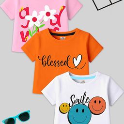 KUCHIPOO Girls Cotton Tshirts-picture-33