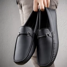 t-rock Mens Loafers| Comfortable Casual & Formal Slip-On Flats for Office & Daily Wear Loafers For Men image 2