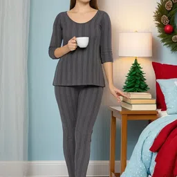 REVEXO Striped Ribbed Thermal Set-picture-26