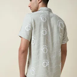 Thomas Scott Men Embroidered Regular Fit Casual Shirt image 4