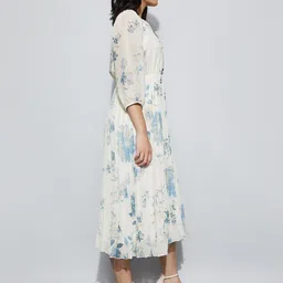 CODE by Lifestyle Floral Print Fit & Flare Midi Dress image 4
