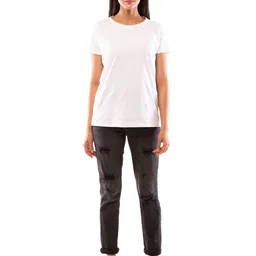 LAPPEN FASHION Women Cotton Regular T-shirt image 2