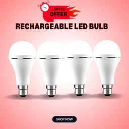 frony Rechargeable Emergency Bulb Inverter Bulb for home 3Hr battery backup_Pack4 L352 3 hrs Bulb Emergency Light-picture-19