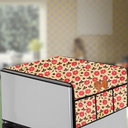 The Furnishing Tree Multi Plastic Refrigerator Cover-picture-4