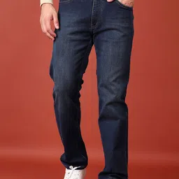 V-Mart Men Light Fade Stretchable Jeans image 1
