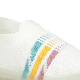 Lil Lollipop Kids Lightweight Striped Slip-On Sneakers With Led Light image 2