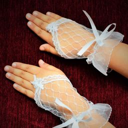TIPY TIPY TAP Girls Net Fingerless Gloves-picture-7