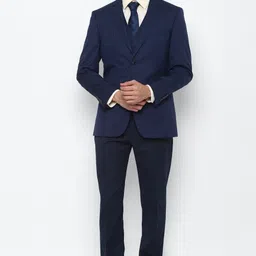 allen solly Men Single Breasted Checkered Suit-picture-41