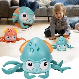 Kids Rechargeable Octopus Crawling Musical Toy, Dancing, Walking & Moving Toy-image-22