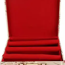 cgc Premium Quality Bangle Box With 3 Rods And Number Lock system To Carry Bangles. Storage Box, bangle box, jewellery box Vanity Box-picture-10