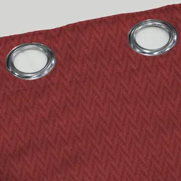 Divine Casa Maroon Window Curtain image 5