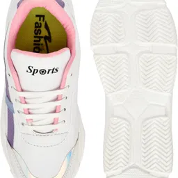 exson Women's Trendy Latest Lace Up High Quality Running Sports Shoes High Tops For Women image 2