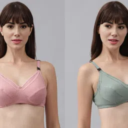 yvlora Pack of 2 Women Maternity/Nursing Non Padded Bra image 2