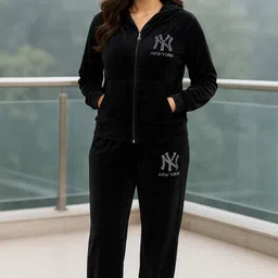 bluelock Solid Women Track Suit image 2