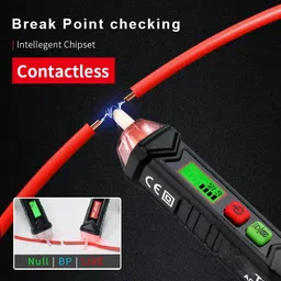 uptodateprouducts AC Voltage Detector Digital Smart Non Contact Live Wire Test Pen Digital Voltage Tester image 5