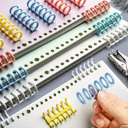 mriya Binder Ring Study Card Scrapbook Booklet Spine Album School Supplies-picture-22