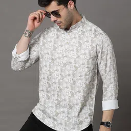 Bushirt Abstract Printed Pure Cotton Kurta image 3