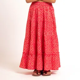 Sangria Girls Printed Lehenga Choli With Dupatta image 2